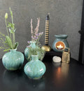 Table vase Doris Ø9 x h.9 cm Seagreen