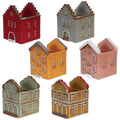 Coloured houses Curacao l.8,6 w.8 h.10,5 cm