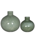 Vase Rose Ø18xh.18cm green