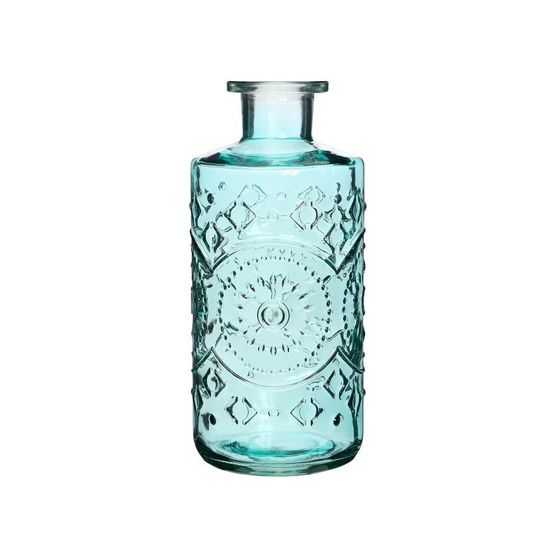 Berlin bottle h.21 Ø9 cm blue