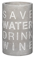 Rader Vino concrete wine cooler Save water... h. ca 21cm — Räder