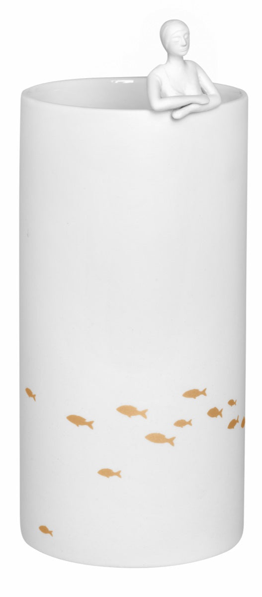 Rader "Pond" vase porcelain stories 22x9cm — Räder