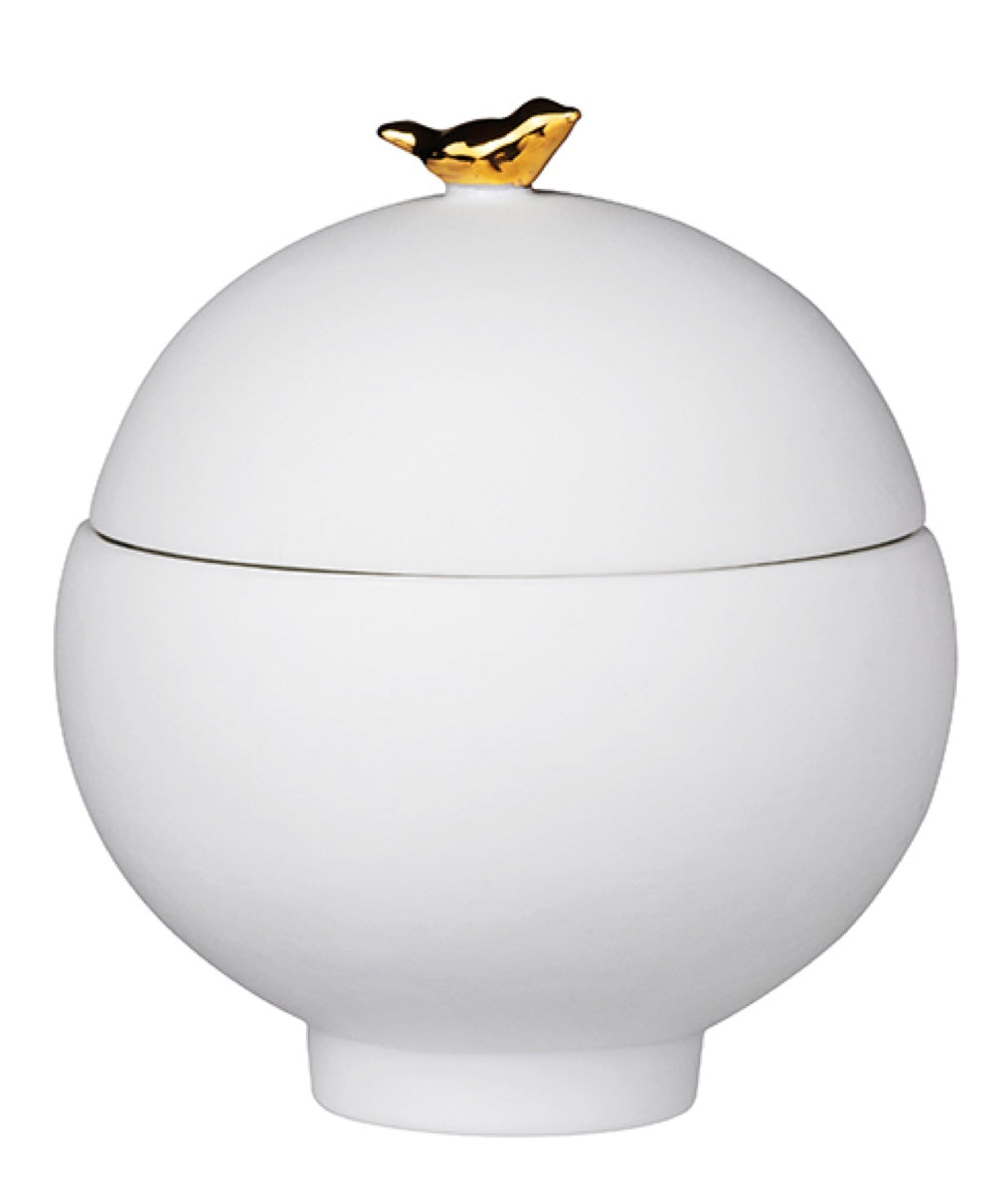 Rader Porcelain stories"Bird".Can Diameter 7cm height. 8.1cm — Räder