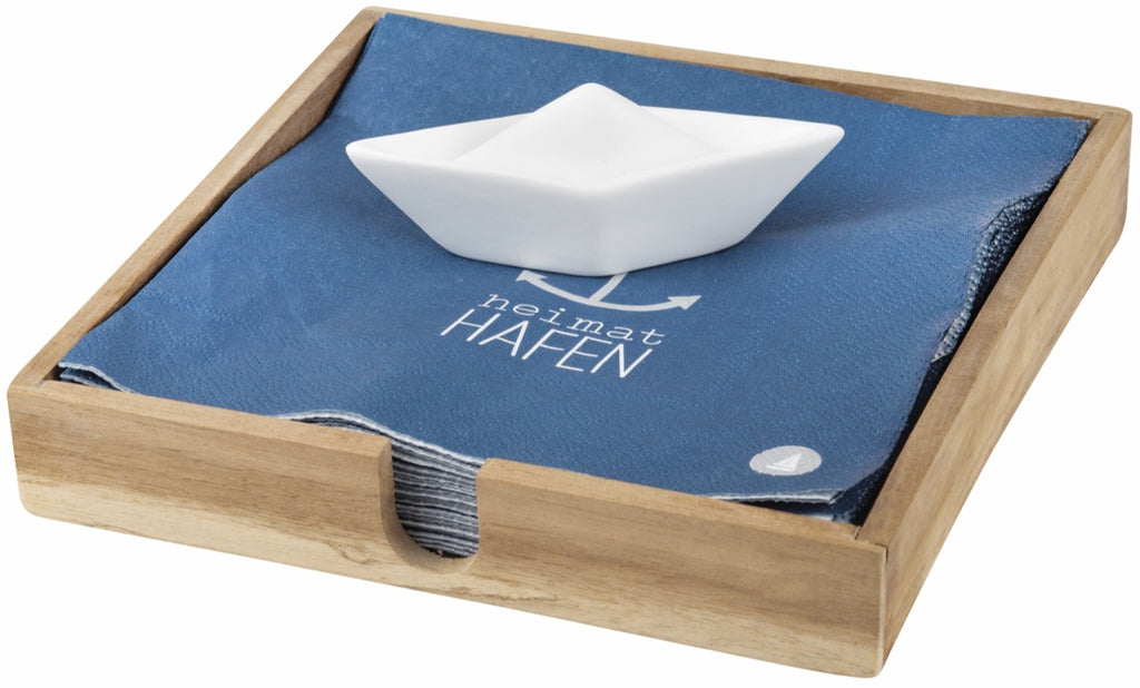 Rader Napkin holder - boat 182x182x25mm — Räder