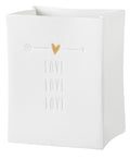 Rader Porcelain light bag Love love love 8x6x10cm — Räder