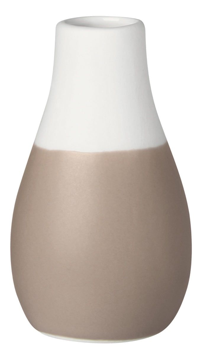 Rader Mini pastel vases Set of 4pcs grey Diameter4cm Height.4.5-8cm