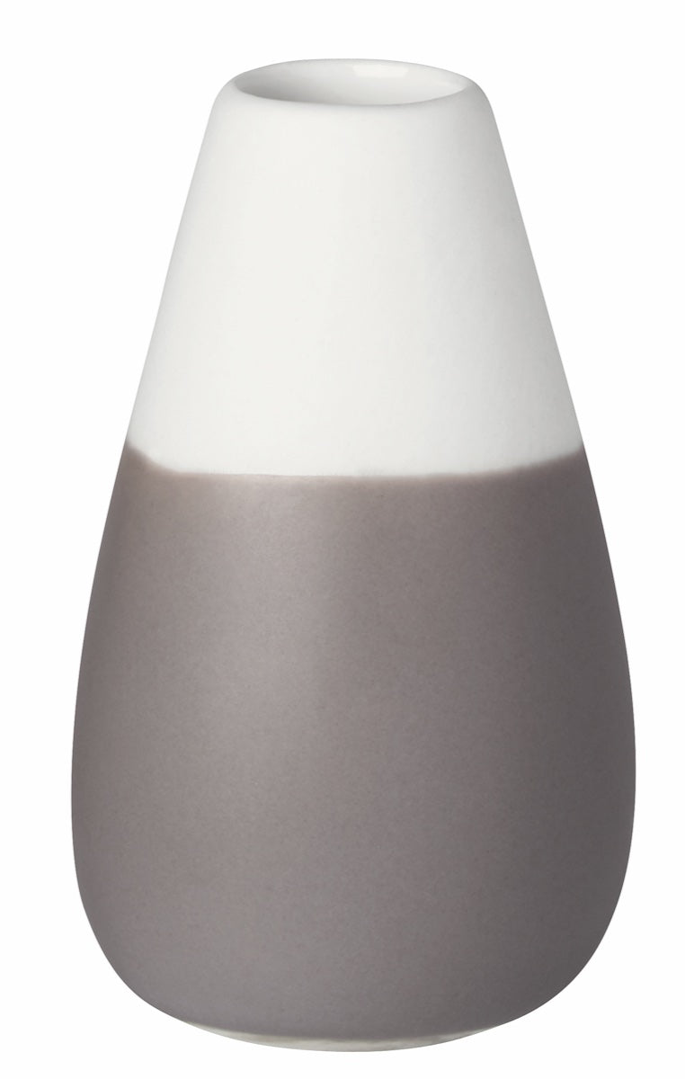 Rader Mini pastel vases Set of 4pcs grey Diameter4cm Height.4.5-8cm