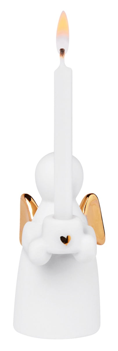 Rader Guardian angels candle gold Height.5.5cm Diameter2.5cm — Räder