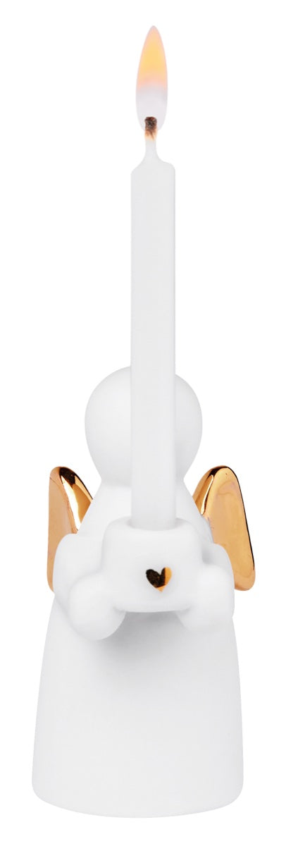 Guardian angels candle gold Height.5.5cm Diameter2.5cm