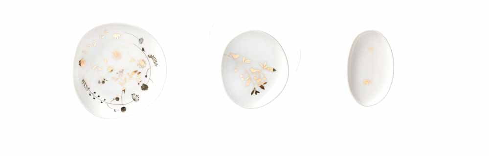 Rader Wonderland bowl set garden gold 9x5.5cm- 11x11cm — Räder