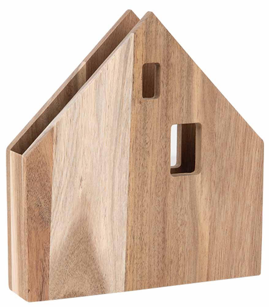 Rader Napkin house large acacia 22x21.5x4cm — Räder