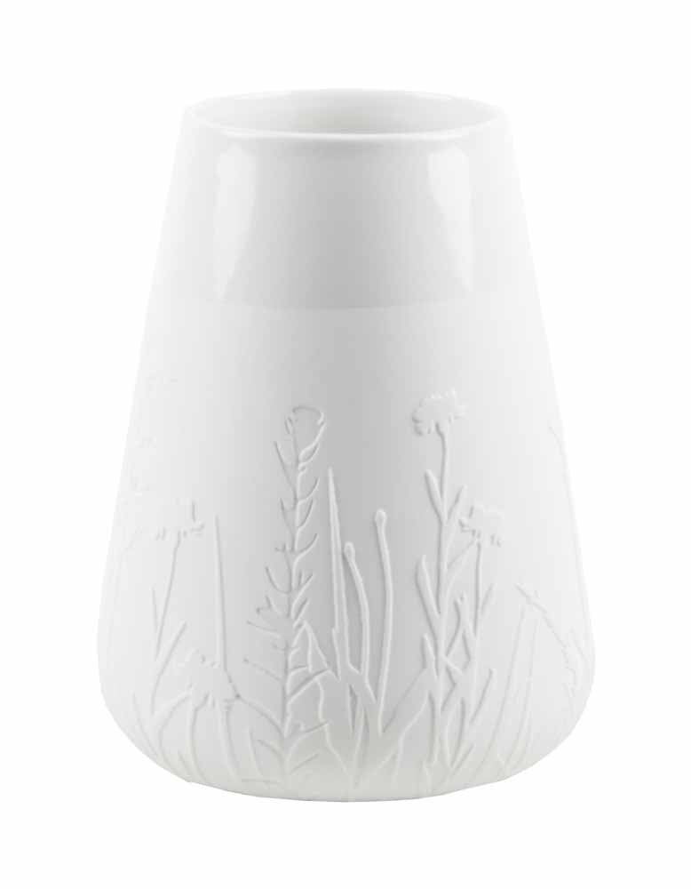 Rader Porcelain vase floral grasses Diameter11.5-17.5cm Height.23.5cm — Räder