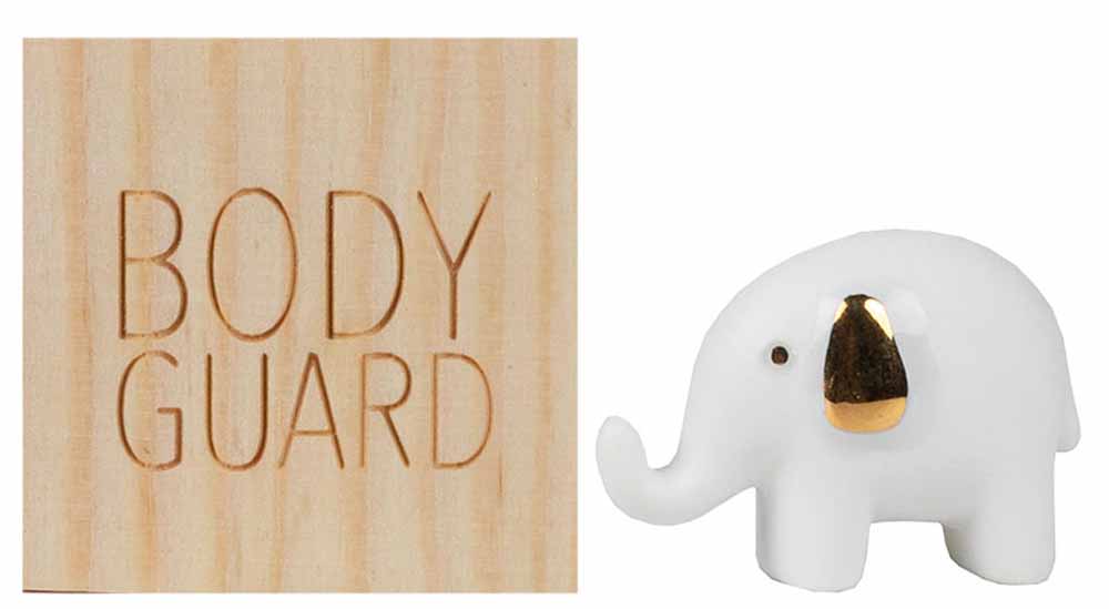 Rader Lucky box elephant. Bodyguard 3.5x1.5x2.5cm — Räder