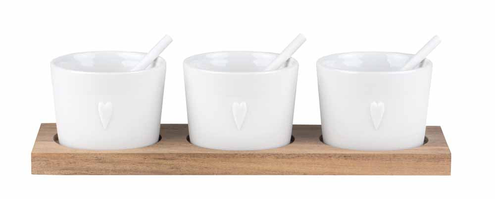 Rader Served three ways. heart 21.5x7x.5.5cm — Räder
