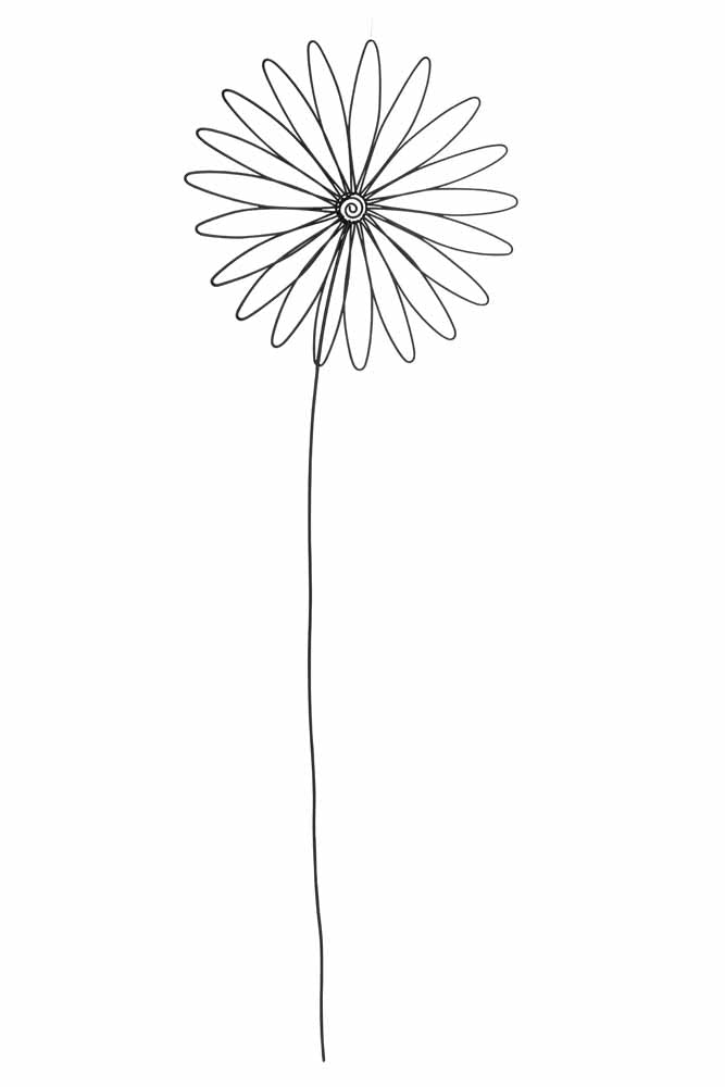 Rader Wire object flower — Räder