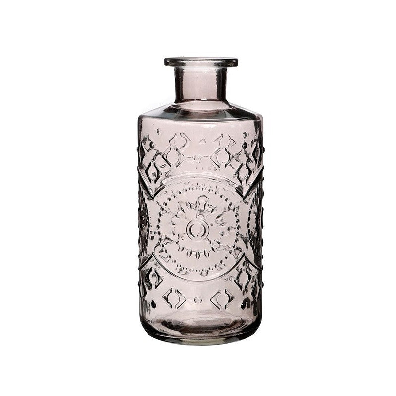 Berlin bottle h.21 Ø9 cm gray