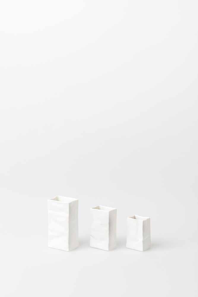 Rader Vase mini porcelain bag set of 3 — Räder