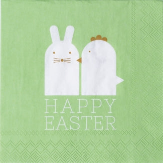 Ostern Cocktail Napkin Happy Easter 25x25cm — Räder