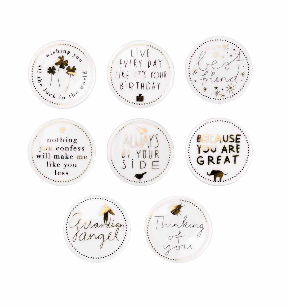 Rader Lucky coin display 72pcs (8 Designs) Diameter4cm — Räder