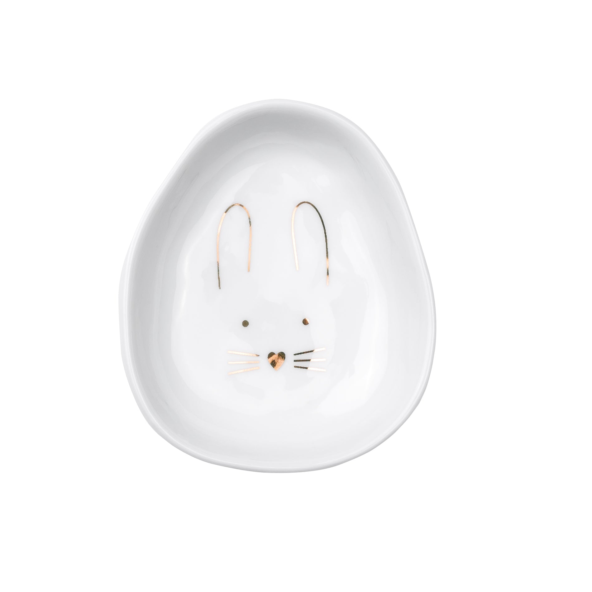 Little plate. Bunny face — Räder