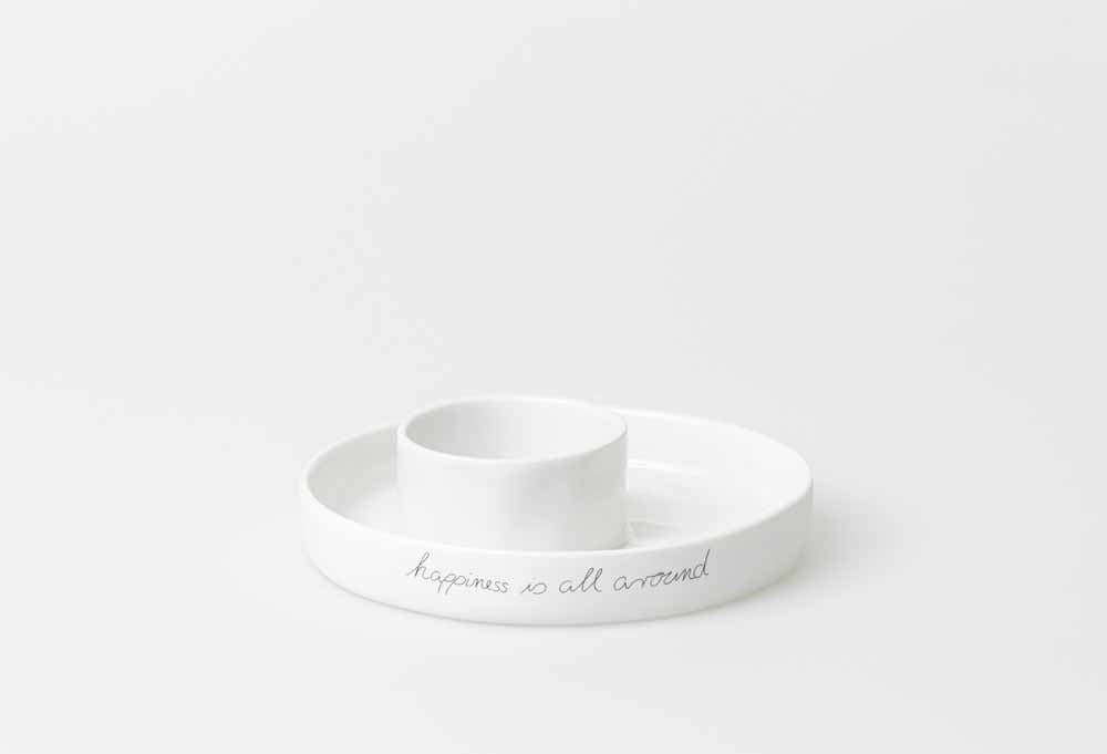 Rader bowl center point happines is all around D.15.5cm H.4cm — Räder