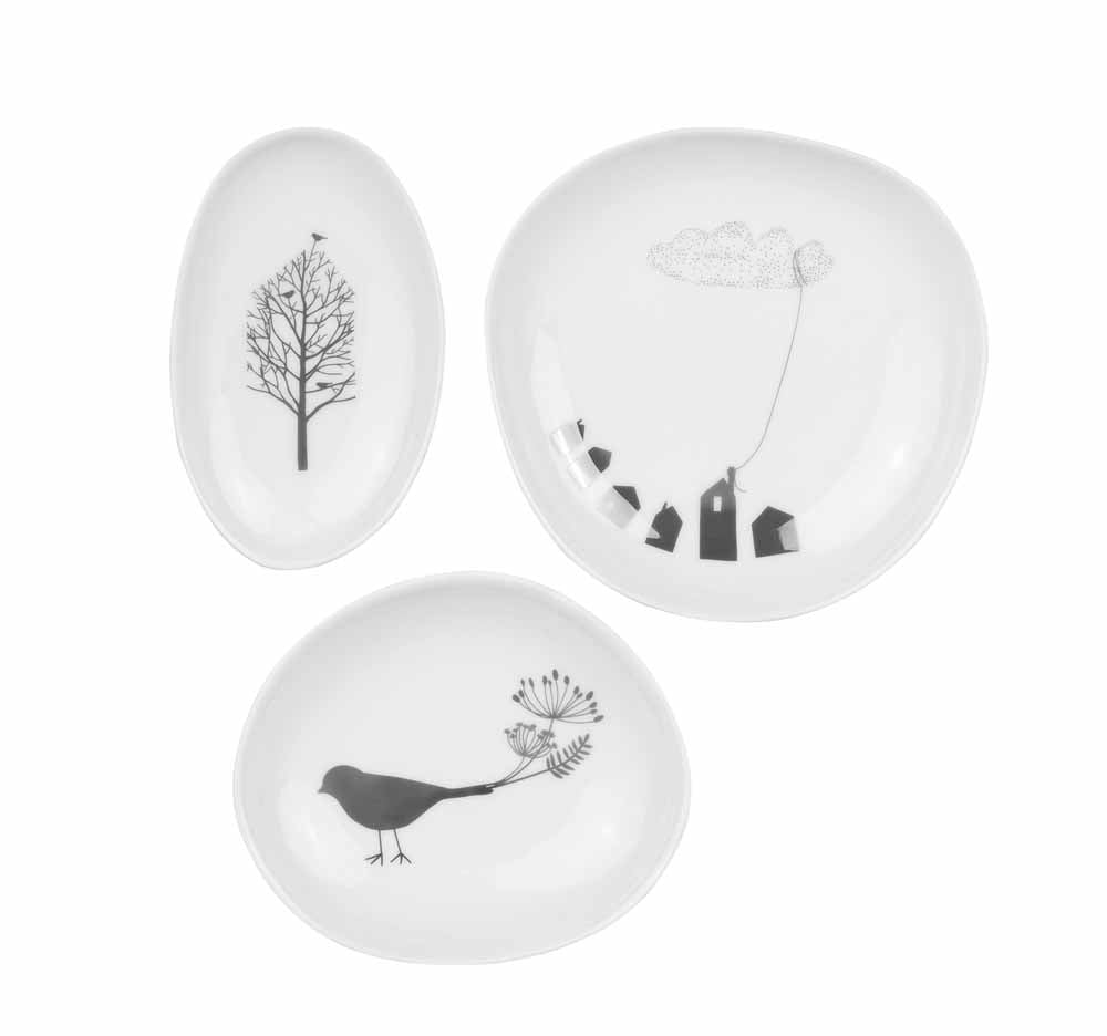 Rader Wonderland bowl set birdhouse 9x5.5 to 11x11cm — Räder