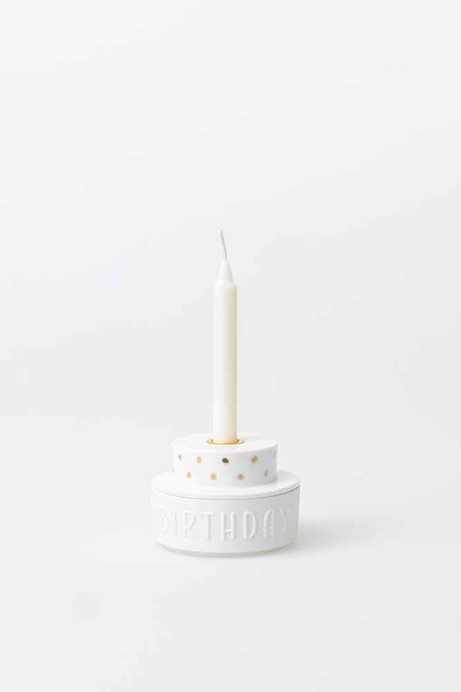 Rader light tartlet Happy Birthday D.7cm H.5cm — Räder