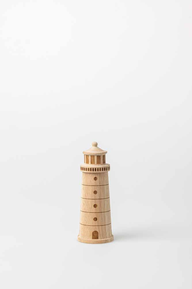 Rader MAW spice mill lighthouse H.15.5cm D.5.8cm — Räder