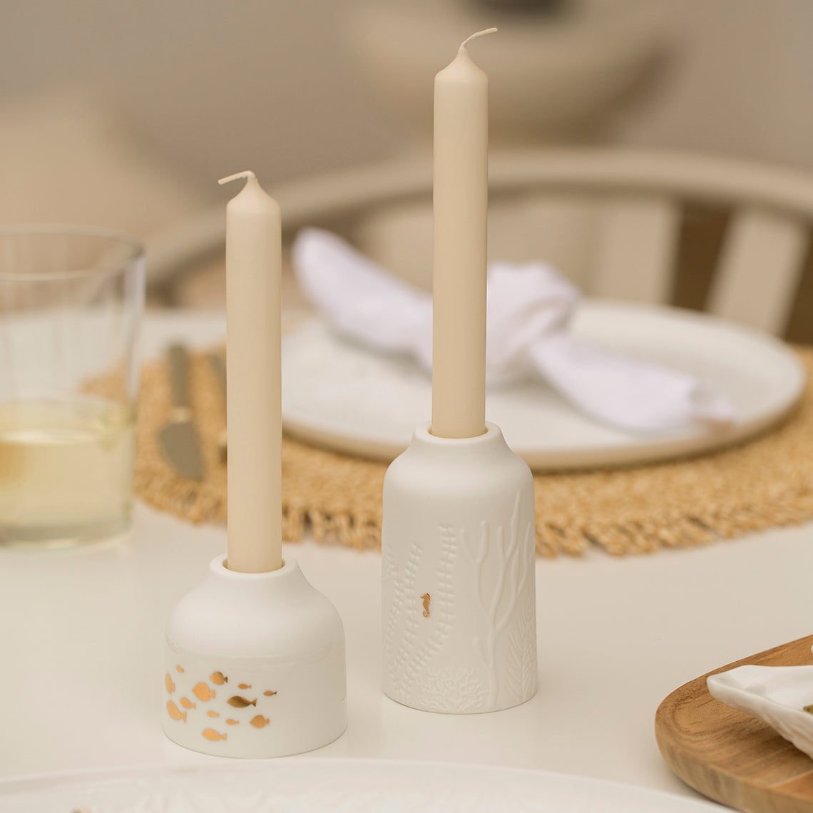 UWW candle holder underwaterworld D.5.5cm H.10cm