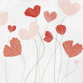 Rader Napkin heart blossoms 33x33cm — Räder