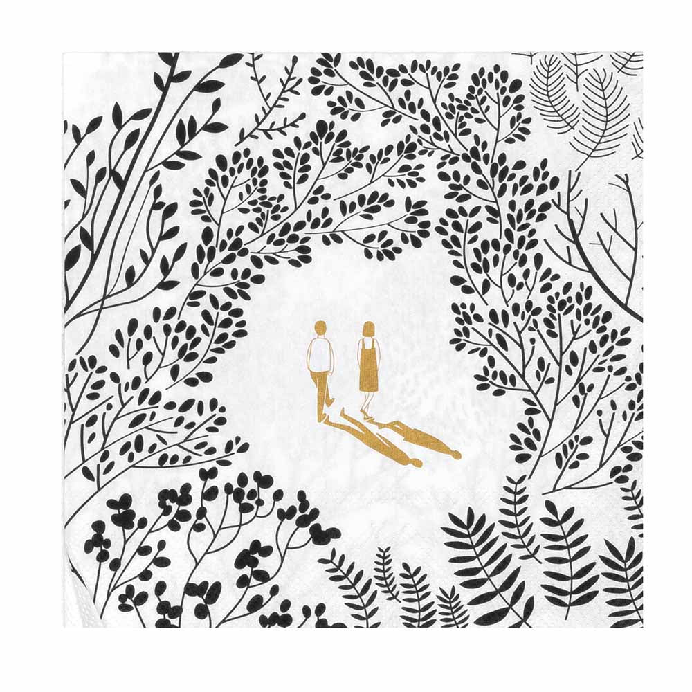 Rader Napkin A walk in the park 33x33cm — Räder