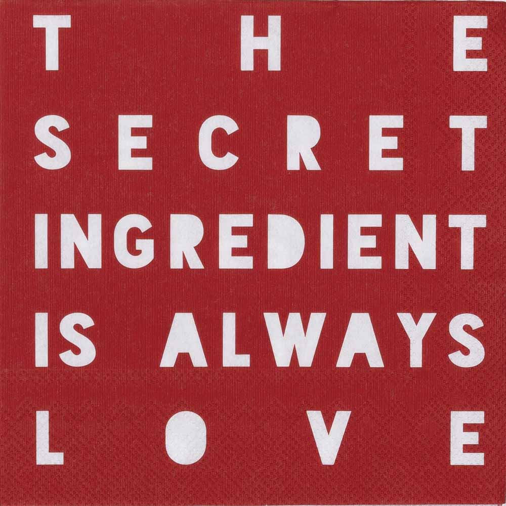 Rader Napkin The secret 33x33cm - Discontinued 30% Discount — Räder