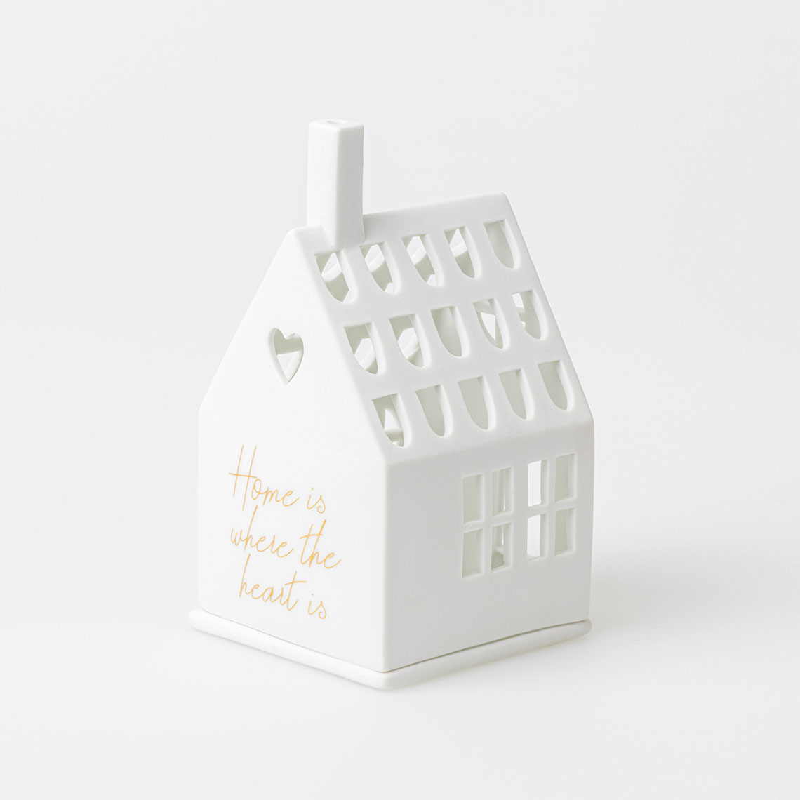 Light house home is where the heart is 8x7.2x13cm
