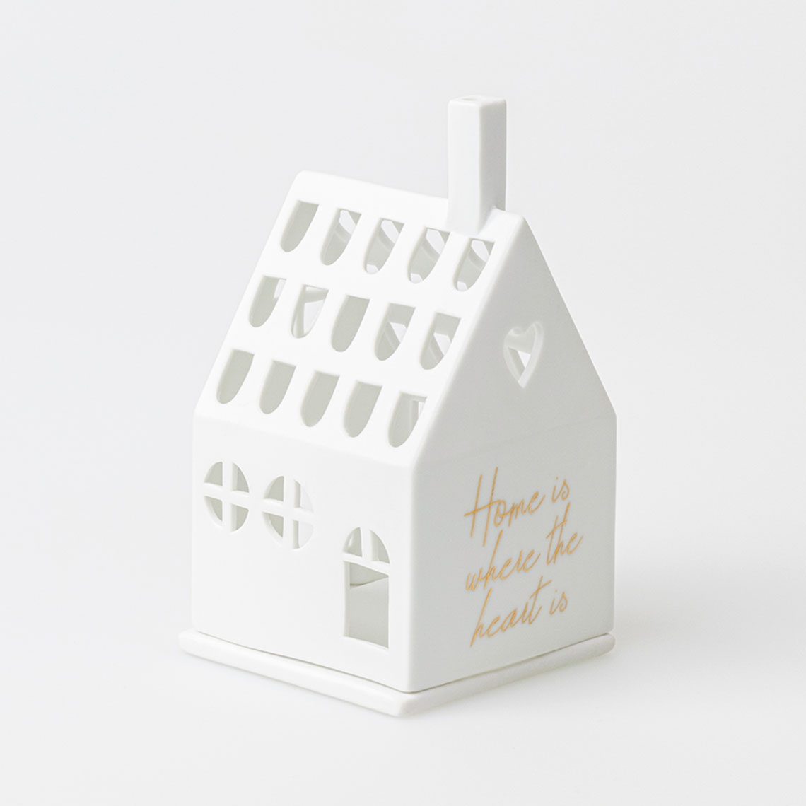 Light house home is where the heart is 8x7.2x13cm