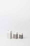 Rader Vase mini porcelain bag grey set of 3 — Räder