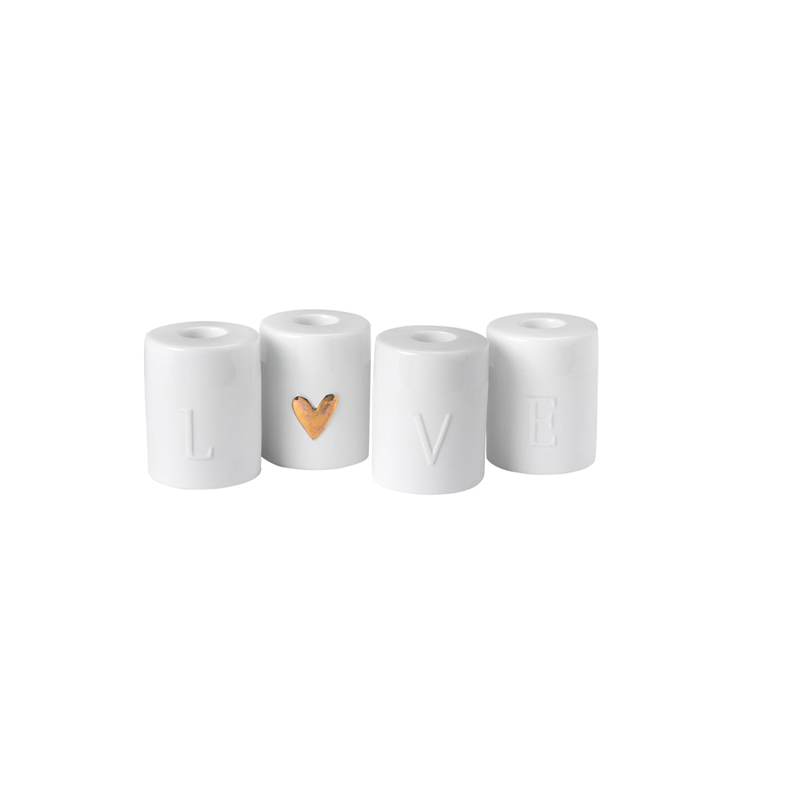 Candle HOlder Set Love