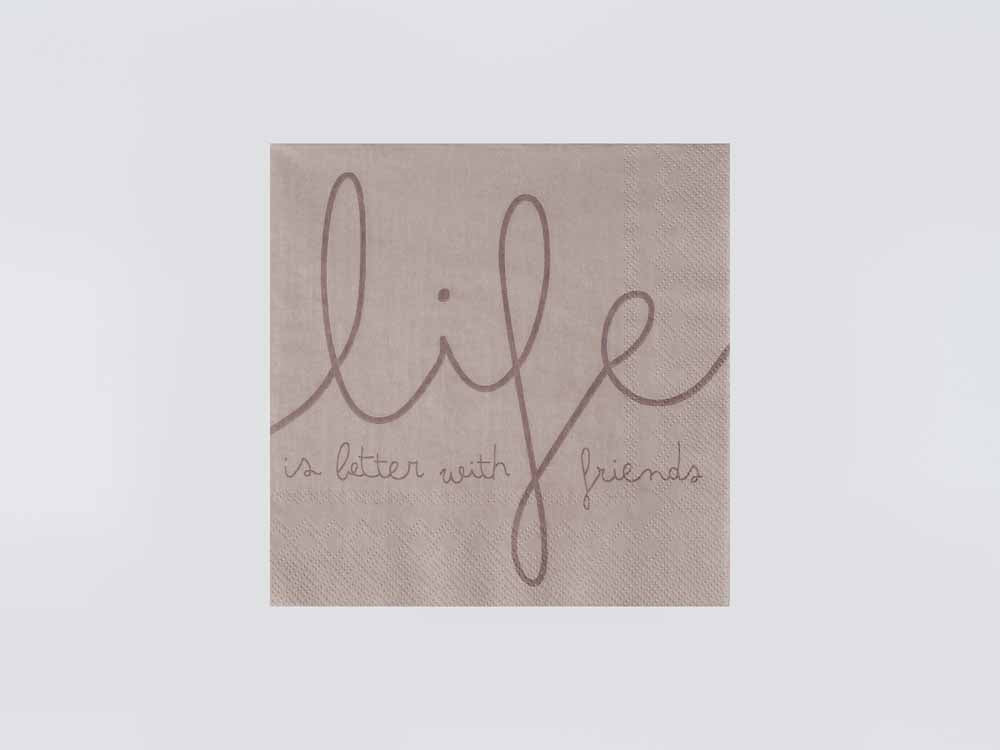 Rader Napkin Life is better with — Räder