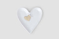 Rader Heart Plate golden Heart — Räder