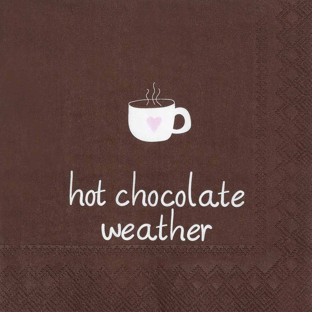 Rader Cocktail napkin Hot chocolate — Räder