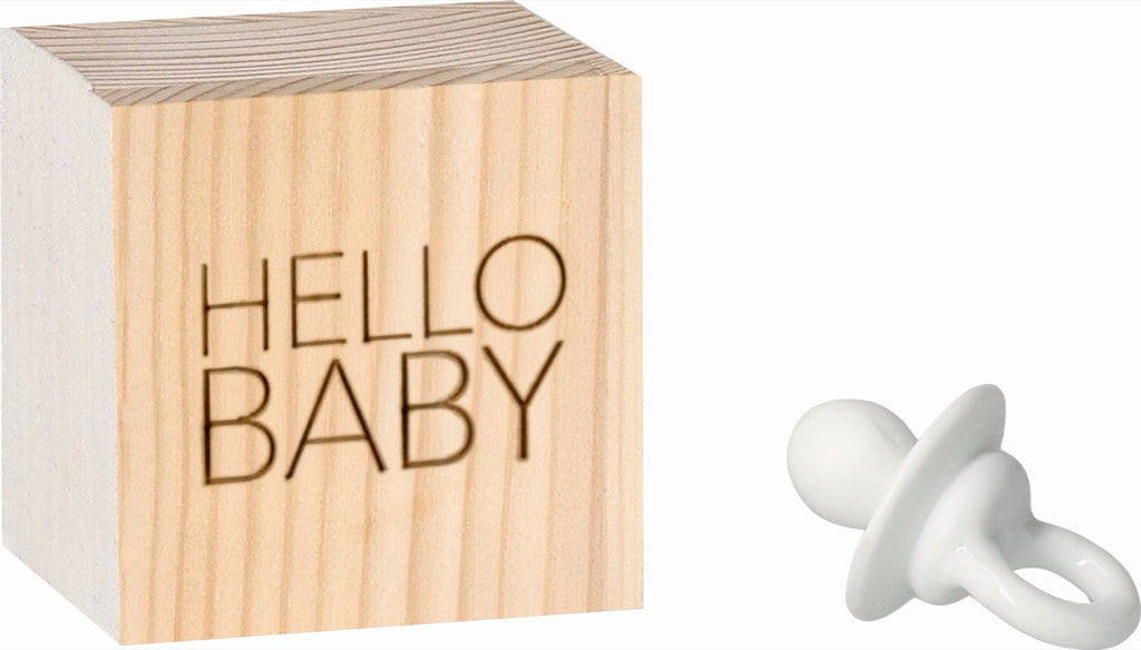 Lucky box Hello baby pacifier — Räder