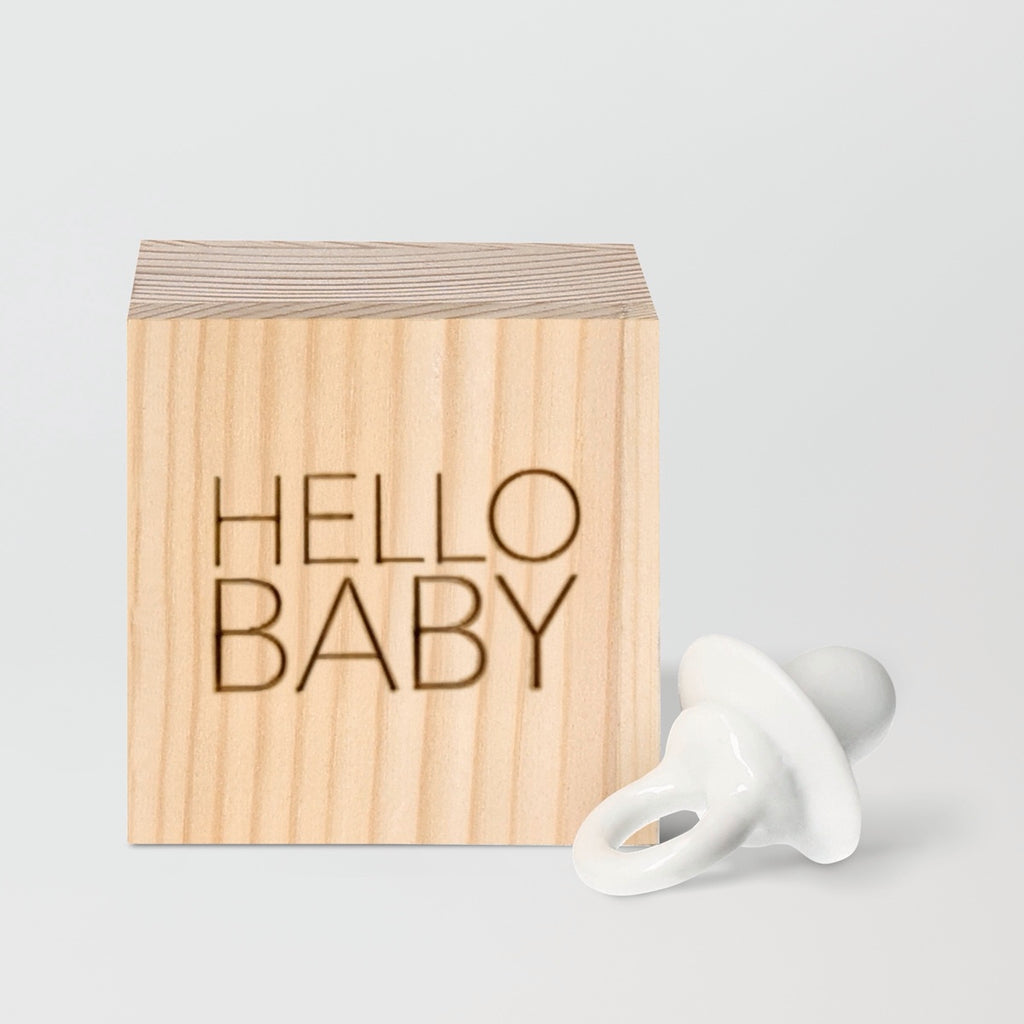 Lucky box Hello baby pacifier