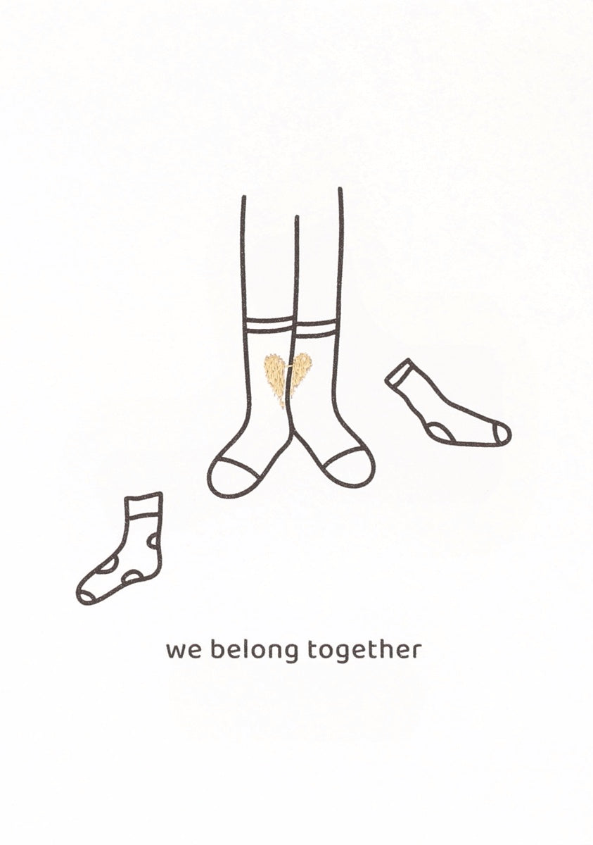 Card We belong together — Räder
