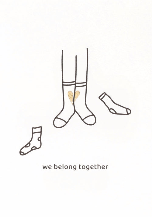 Card We belong together — Räder