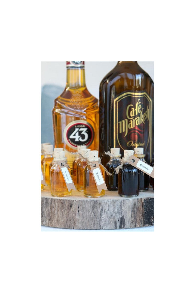 Ideas 4 Seasons Mini bottle Ø3 h.6cm w.cork set 105, 20ml