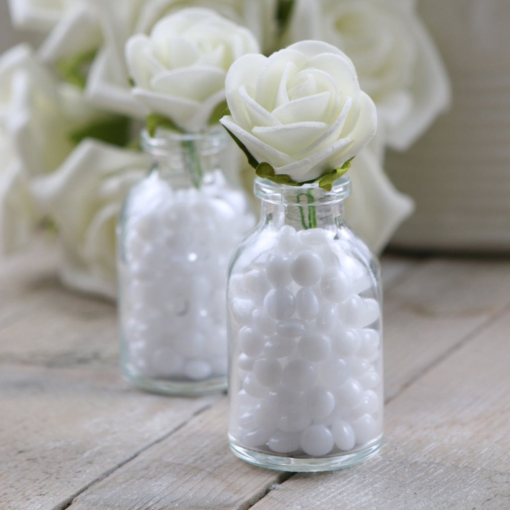 Ideas 4 Seasons glass bottle Ø4.8 h.10,4 cm set 32 100ml — Ideas4Seasons