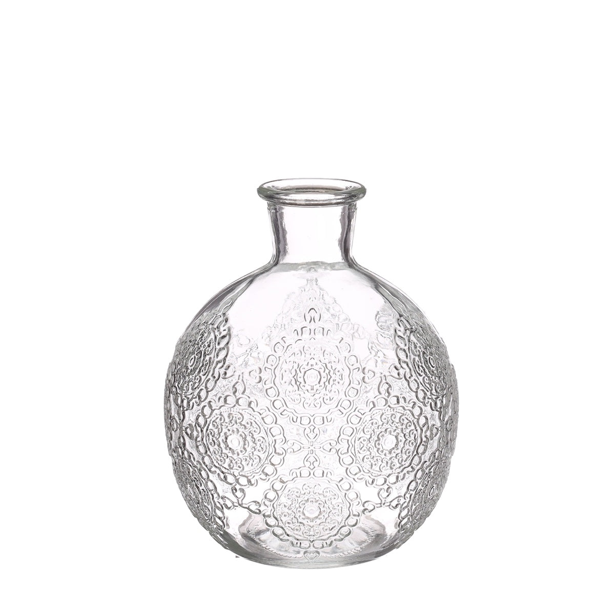 Ideas 4 Seasons Bologna bottle h.12 Ø9,5 cm clear — Ideas4Seasons