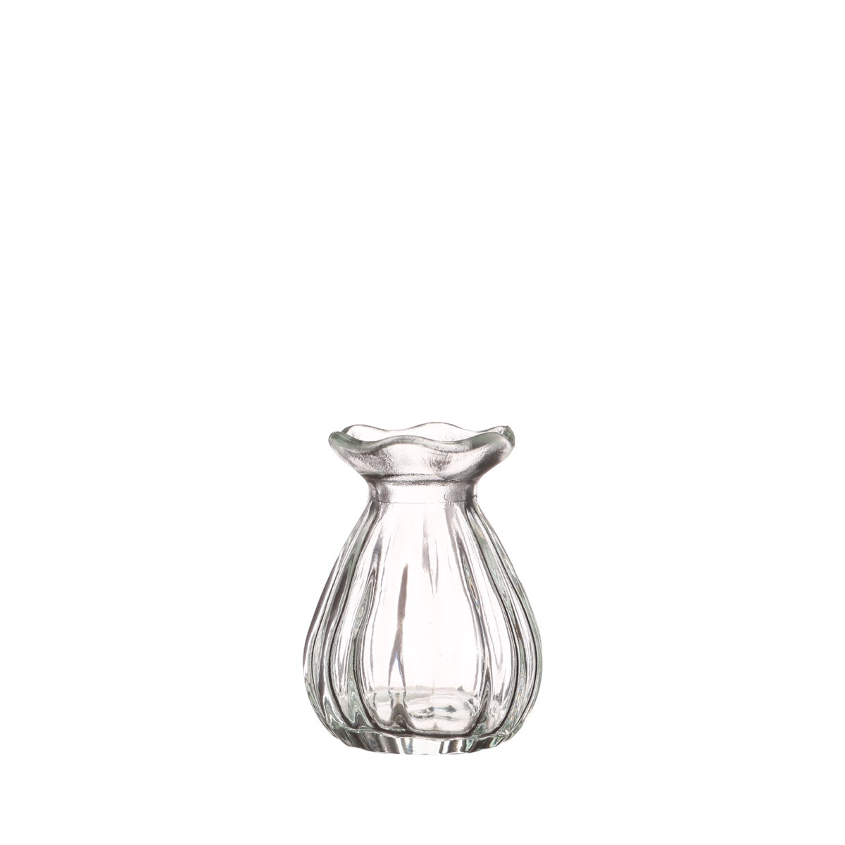 Ideas 4 Seasons Fleur vase Ø7 h. 9 cm clear — Ideas4Seasons