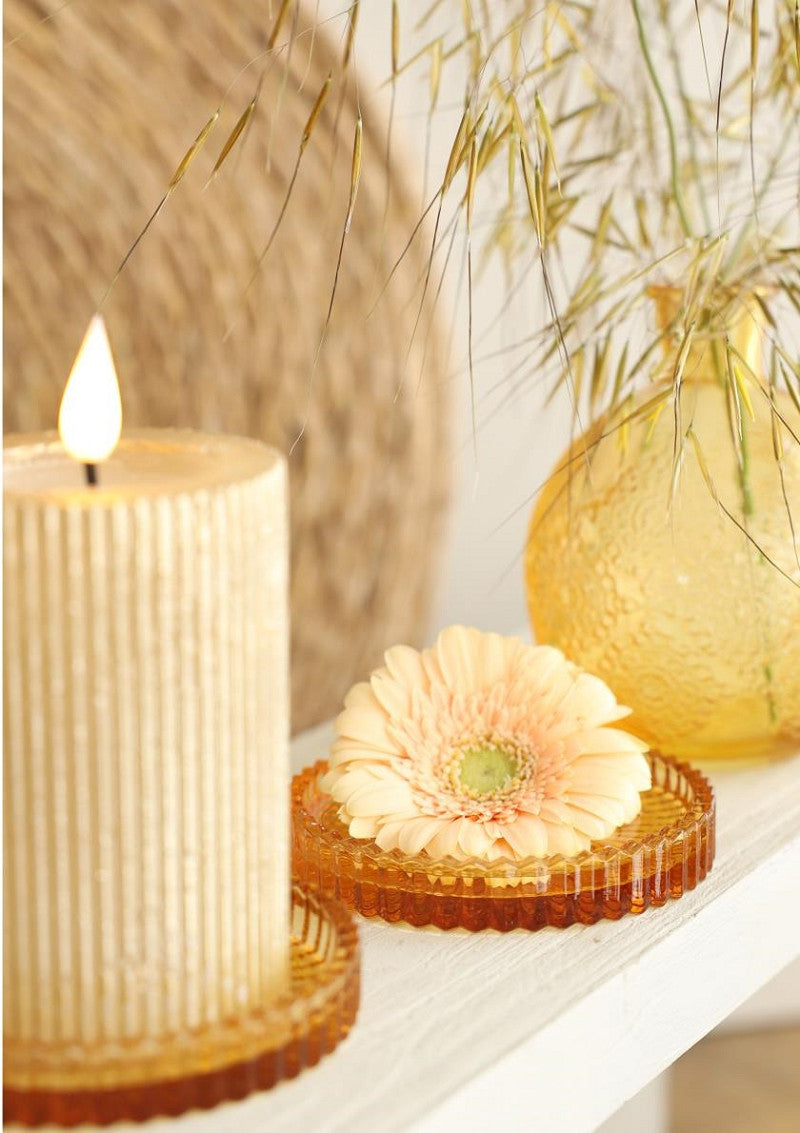 Glass dishes Kate Ø10 h.6,5 cm mustard set 4