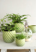 Ideas 4 Seasons Pot Bubbles Ø13,5 h.11 cm soft green — Ideas4Seasons