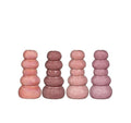 Vase Pebble h.15 Ø7 cm pink 4ass colours